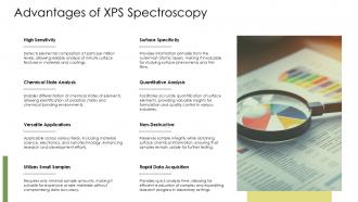Advantages Of XPS Spectroscopy PPT Example ST AI SS