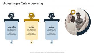 Advantages Online Learning In Powerpoint And Google Slides Cpb