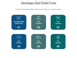 Advantages open ended funds ppt powerpoint presentation show cpb
