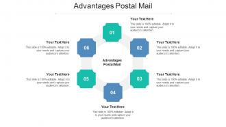 Advantages postal mail ppt powerpoint presentation show outline cpb