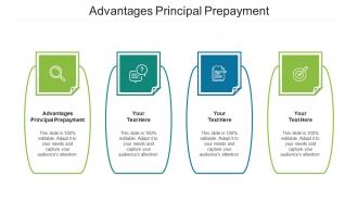 Advantages Principal Prepayment Ppt Powerpoint Presentation Pictures Format Ideas Cpb