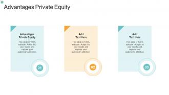 Advantages Private Equity In Powerpoint And Google Slides Cpb