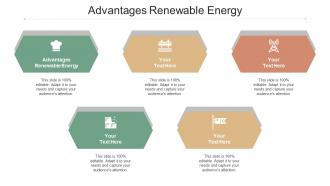 Advantages Renewable Energy Ppt Powerpoint Presentation Outline Design Inspiration Cpb