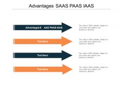 Advantages saas paas iaas ppt powerpoint presentation layouts diagrams cpb
