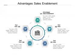 Advantages sales enablement ppt powerpoint presentation styles styles cpb