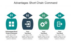 Advantages short chain command ppt powerpoint presentation styles layouts cpb
