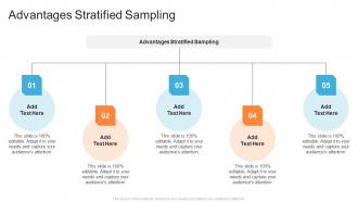 Advantages Stratified Sampling In Powerpoint And Google Slides Cpb