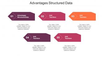 Advantages Structured Data Ppt Powerpoint Presentation Visual Aids Example 2015 Cpb