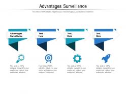 Advantages surveillance ppt powerpoint presentation file guidelines cpb