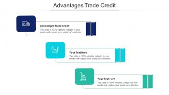 Advantages Trade Credit Ppt PowerPoint Presentation File Slide Download Cpb