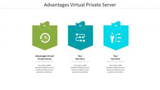 Advantages virtual private server ppt powerpoint presentation infographic template cpb