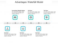 Advantages waterfall model ppt powerpoint presentation styles designs download cpb