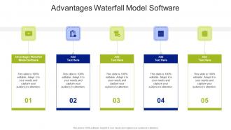 Advantages Waterfall Model Software In Powerpoint And Google Slides Cpb