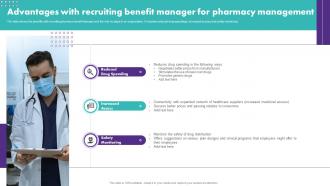 Advantages With Recruiting Benefit Manager For Pharmacy Management