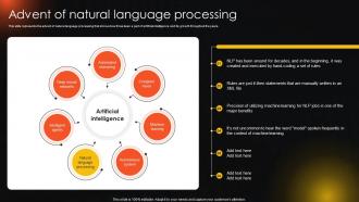 Advent Of Natural Language Processing Ppt Outline Designs Download