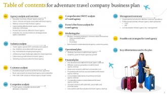 Adventure Travel Company Business Plan Powerpoint Presentation Slides Appealing Content Ready