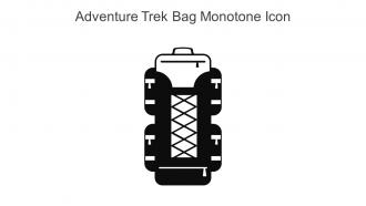 Adventure Trek Bag Monotone Icon In Powerpoint Pptx Png And Editable Eps Format