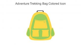 Adventure Trekking Bag Colored Icon In Powerpoint Pptx Png And Editable Eps Format