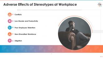 Adverse effects of stereotypes at workplace edu ppt