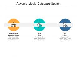 Adverse media database search ppt powerpoint presentation portfolio cpb