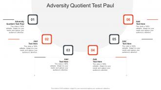 Adversity Quotient Test Paul In Powerpoint And Google Slides Cpb