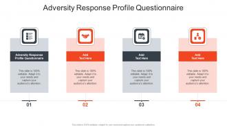 Adversity Response Profile Questionnaire In Powerpoint And Google Slides Cpb