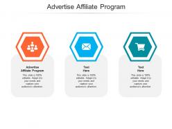 Advertise affiliate program ppt powerpoint presentation icon gridlines cpb