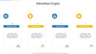 Advertise Crypto In Powerpoint And Google Slides Cpb