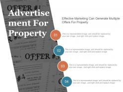 Advertisement for property sample of ppt