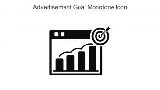 Advertisement Goal Monotone Icon In Powerpoint Pptx Png And Editable Eps Format