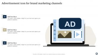 Advertisement Icon For Brand Marketing Channels