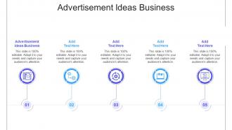 Advertisement Ideas Business In Powerpoint And Google Slides Cpb
