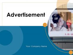 Advertisement powerpoint presentation slides