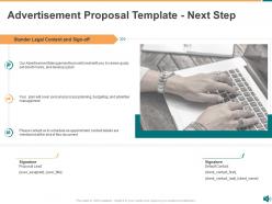 Advertisement proposal template powerpoint presentation slides