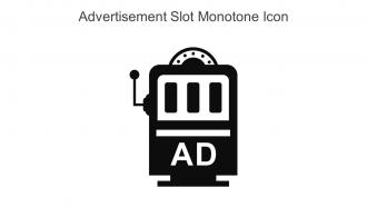 Advertisement Slot Monotone Icon In Powerpoint Pptx Png And Editable Eps Format