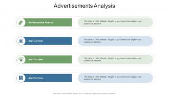 Advertisements Analysis In Powerpoint And Google Slides Cpb