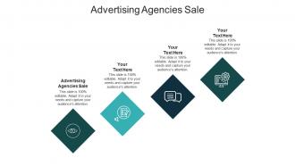 Advertising agencies sale ppt powerpoint presentation gallery graphics cpb