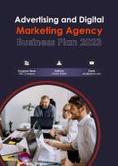Advertising And Digital Marketing Agency Business Plan Pdf Word Document
