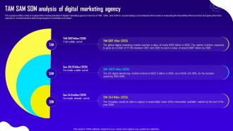 Advertising And Digital Marketing Tam Sam Som Analysis Of Digital Marketing Agency BP SS