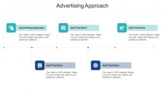 Advertising Approach In Powerpoint And Google Slides Cpb
