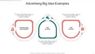 Advertising Big Idea Examples In Powerpoint And Google Slides Cpb