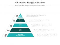 Advertising budget allocation ppt powerpoint presentation summary cpb