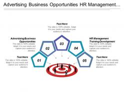 Advertising business opportunities hr management training development internet marketing cpb