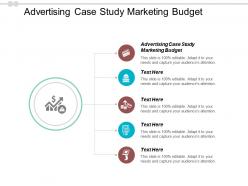 Advertising case study marketing budget ppt powerpoint presentation infographics infographic template cpb