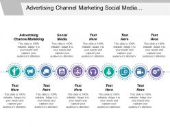Advertising channel marketing social media presentation toolkit customer reference