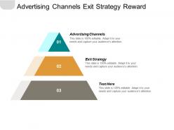 Advertising channels exit strategy reward marketing reward marketing cpb