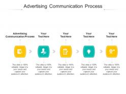 Advertising communication process ppt powerpoint presentation summary guidelines cpb