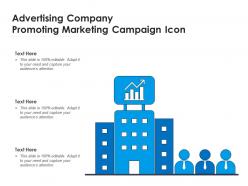 Advertising Company Promoting Marketing Campaign Icon