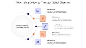 Advertising Delivered Through Digital Channels Ppt Powerpoint Presentation Summary Cpb