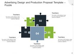 Advertising design and production proposal template powerpoint presentation slides